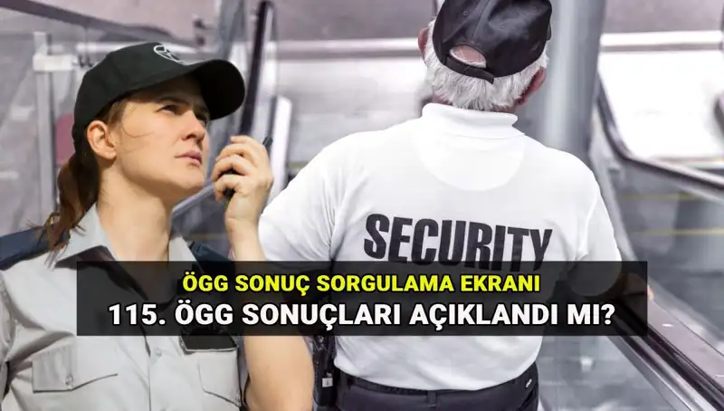 EGM 115. Dönem Özel Güvenlik Sınav Sonuçları Açıklanıyor: Sonuçları Hemen Öğrenin!