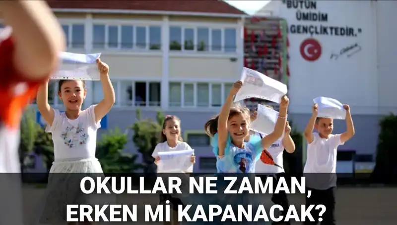 Okullar Erken Tatil mi? 2025 Yaz Dönemi Planları Açıklandı