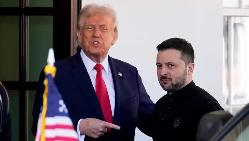 Trump ve Zelenski'nin Tarafında Kritik Görüşme: ABD Basını Detayları Paylaştı