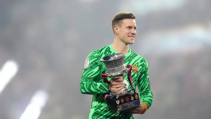 Barcelona’nın Kalesi Ter Stegen, Sakatlıktan Dönüşünü Kutluyor