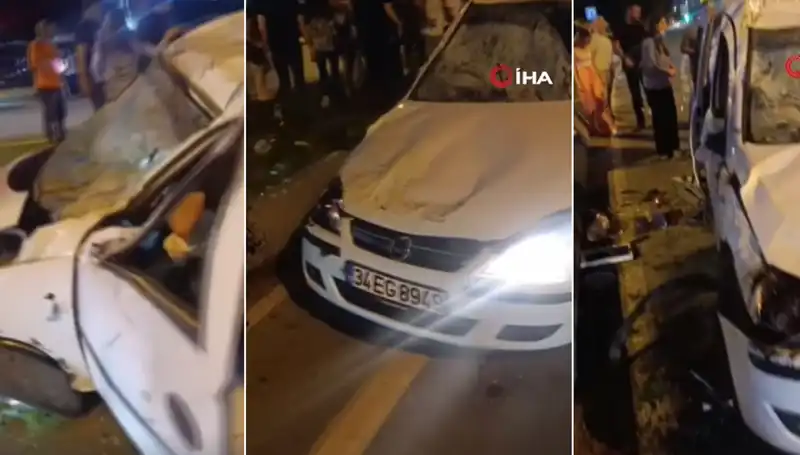 İstanbul'da Sahil Yolunda Şans Eseri Ucuz Atlatılan Kaza: Detaylar Ortaya Çıktı