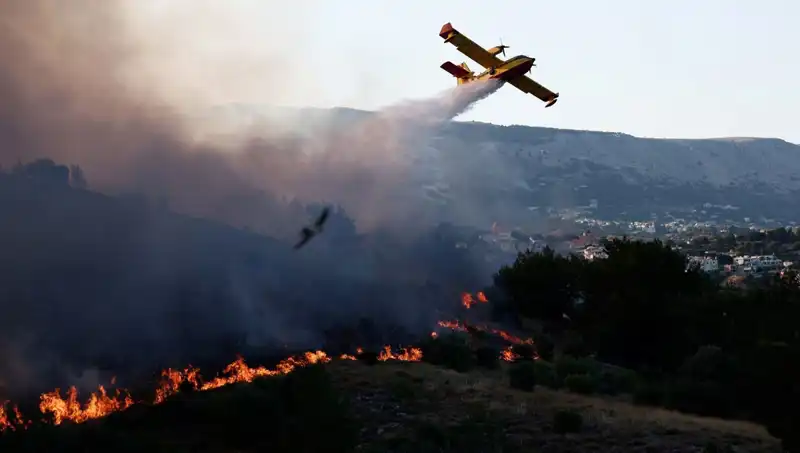 Sakız Adası'ndaki Orman Yangını Kontrol Altına Alındı, Doğa Yeniden Hayat Bulacak