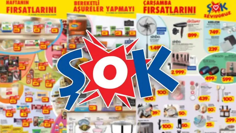 ŞOK Marketler 2-8 Temmuz Aktüel Ürünleriyle Yaz Keyfini Artırıyor!