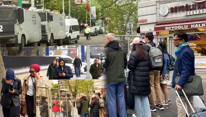 Taksim, Kadıköy ve Beşiktaş'ta 1 Mayıs İşçi Bayramı Coşkusu Yükseliyor