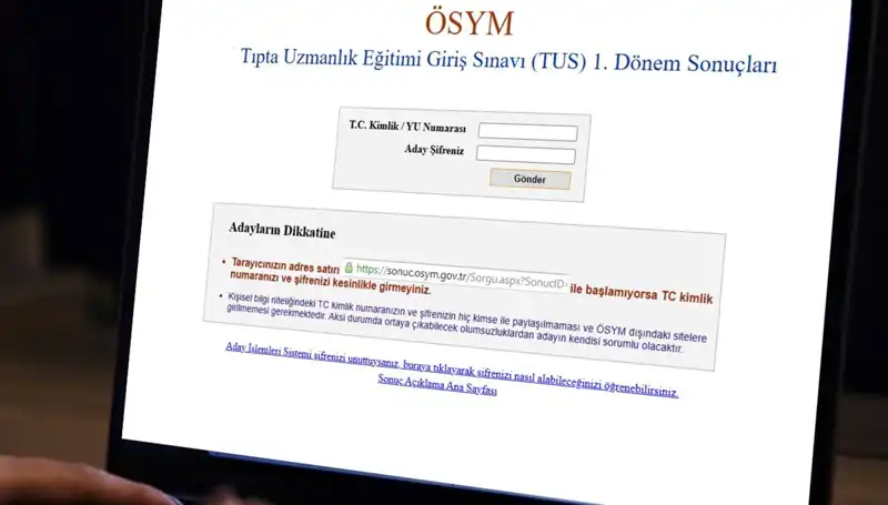 TUS 1. Dönem Sınav Sonuçları Açıklandı: 2025 TUS Sınavında Kimler Başarı Elde Etti?
