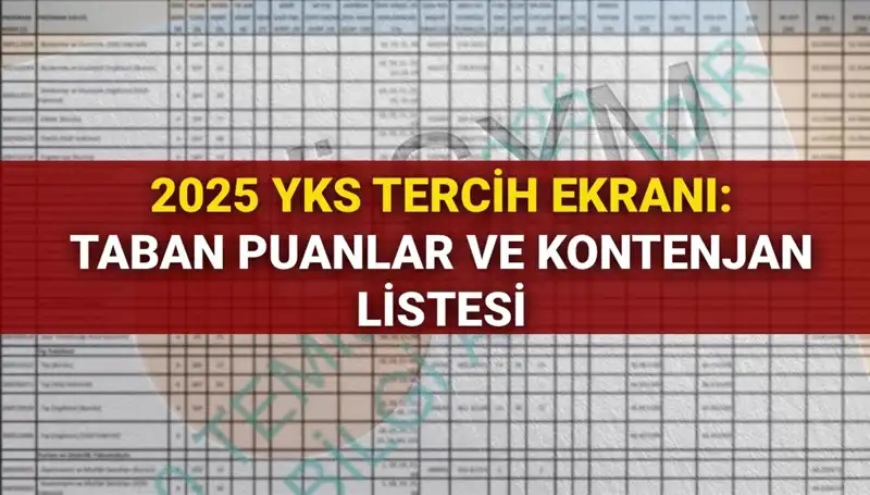 YKS Tercih Ekranı ÖSYM 2025: Üniversite Tercih Süreci Başladı mı?