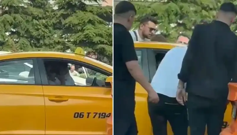 Trafikte Tartıştığı Taksi Şoförüne Şiddet Uygulayan Sürücü Gözaltına Alındı