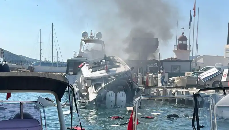 Bodrum'da Tekne Patladı: Olay Anında Eğlenceye Doyamayanlar Hayatlarını Kaybetmekten Kıl Payı Kurtuldu
