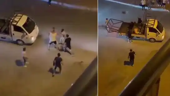 Bursa'da Taciz Şüphelisi, Vatandaşlar Tarafından Yakalandı ve Yenildi!