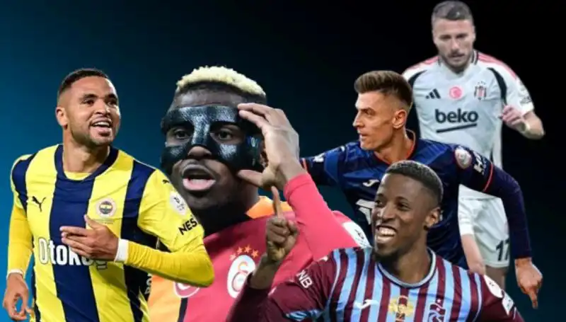 Süper Lig'de Gol Krallığı Mücadelesi: Osimhen, Banza ve En-Nesyri'nin Durumu