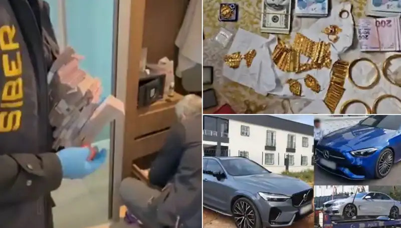 Türkiye'de 39 Şehirde Büyük Operasyon: 568 Gözaltı ve Lüks Malvarlığına El Kondu