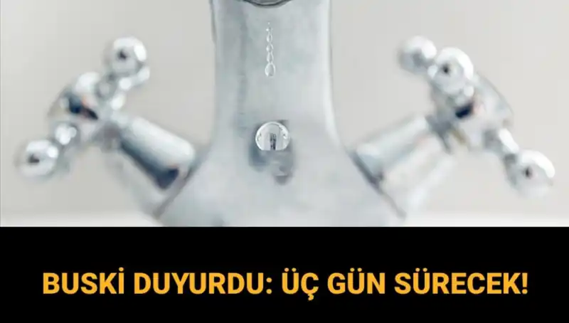 Bursa'da Üç Gün Sürecek Su Kesintisi: Ne Zaman Sular Gelecek?
