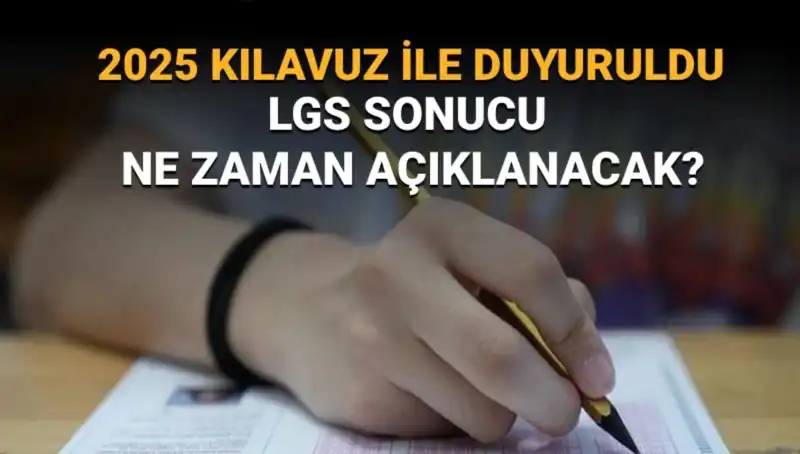 MEB LGS Sonuç Tarihi 2025: Öğrencileri Neler Bekliyor?