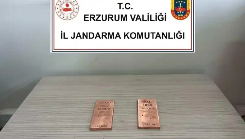 İstanbul'da 2 Kilo Sahte Altın Külçesi Ele Geçirildi