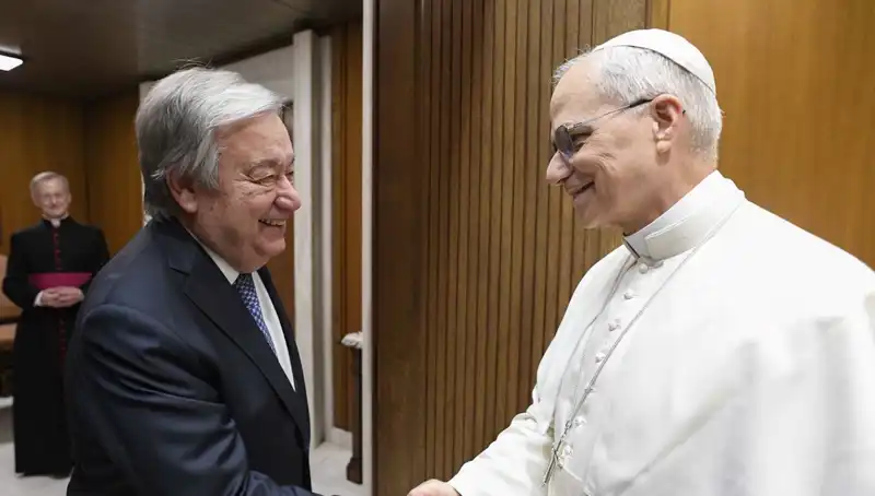 Papa Leo ve Guterres: Barış İçin Tarihi Bir Buluşma