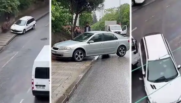 Otobüs Mazot Sızdırdı, Araçlar Duramadı: Şok Edici Kaza!