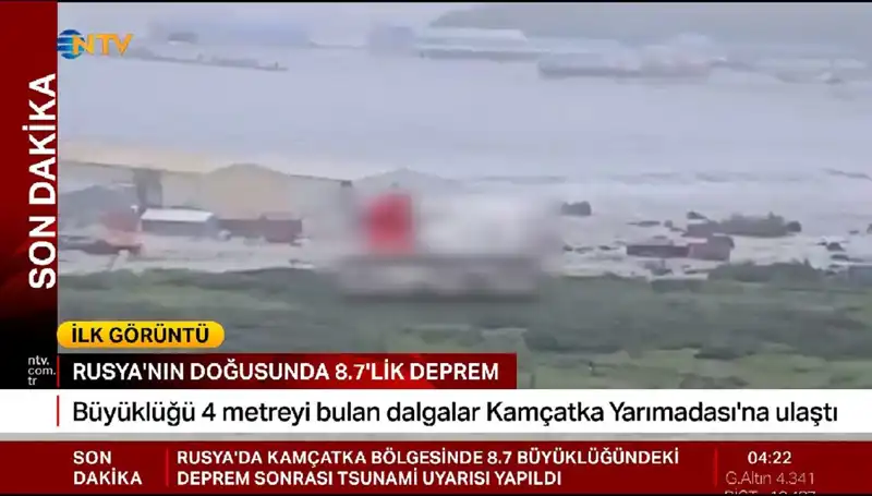 Kamçatka Kıyılarını Vuran İlk Tsunami Dalgaları: Olayın Ardındaki Gerçekler