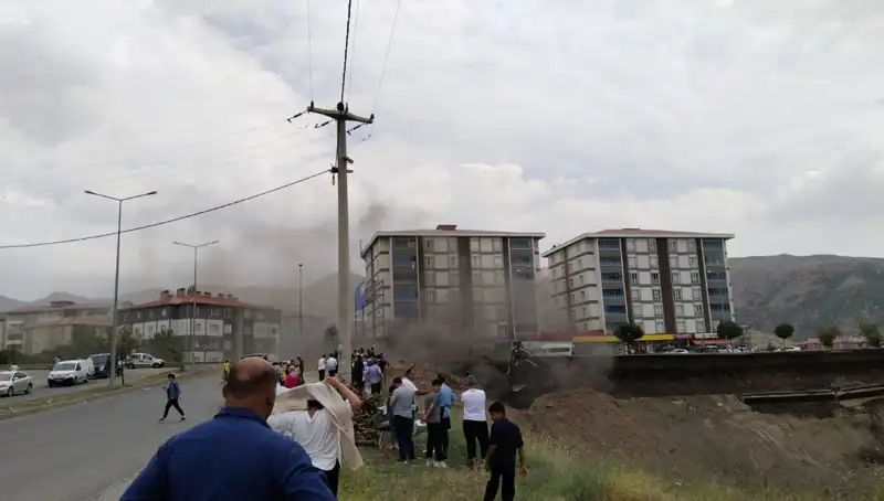 Bitlis’te Doğalgaz Hattında Patlama: Bölge Halkı Tedirgin